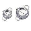 BluVast Pierogi Maker, Dumpling Maker, 2 Pieces Stainless Steel Ravioli