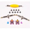 RACOFSB Fingerboard Trucks with Upgraded Urethane Bushings and Pivot Cup,34mm