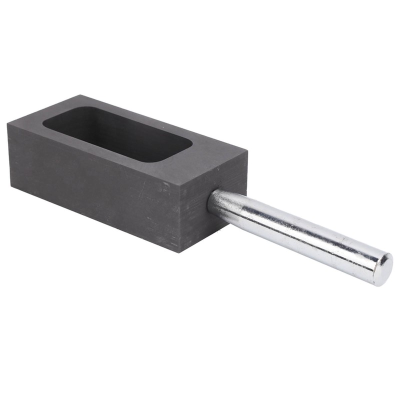 Graphite Ingot Mold with Handle Casting Melting Mold for Gold