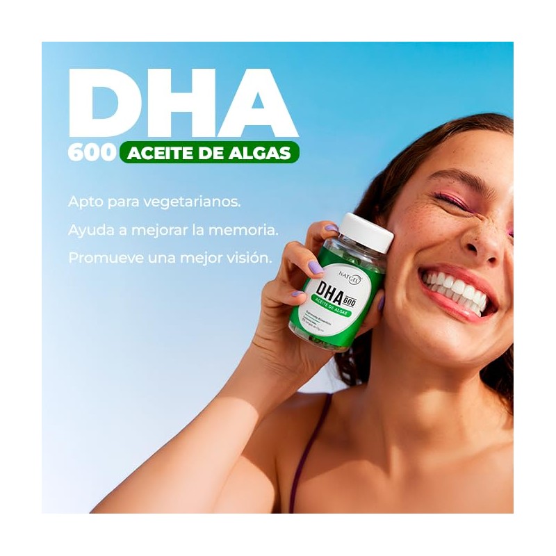 DHA OMEGA 3 ALGAE NatGel OMEGA 3 Vegetal - DHA