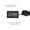 Hygrometer Thermometer, Pack of 2 Mini Digital Thermometer Moisture Meter
