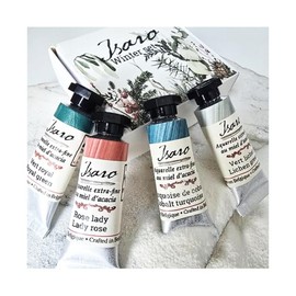 isaro 2024 Winter Transparent Watercolor Paint, 0.2 fl oz (7 ml) Tube, 4 Colors Set (Winter Set)
