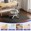 Delamu Office Chair Mat for Hardwood Floor, 36"×48" Heavy Duty