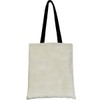 PREMYO Reusable Shopping Bag Cotton Tote Long Handled Easy to