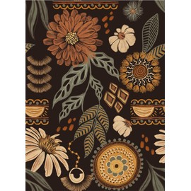 Adhesive Shelf Liner,Shelf Contact Paper for Cabinets,Vinyl Film Decorative Drawer Liner for Dresser Sticker (Bronze/Black/Purple, 17.3 inch x 118 inch)