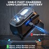 SuperFire Headlamps for Adults Rechargeable 2-Pack, Motion Sensor LED Headlamp,