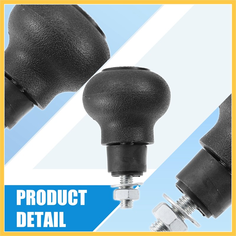 REPAIROCK 2pcs Steering Wheel Knob 8mm Screw Steering Wheel Knob