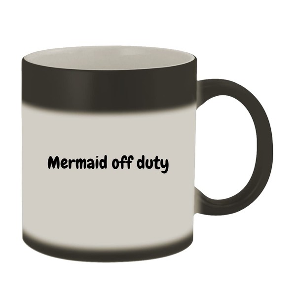 Mermaid Off Duty - 11oz Ceramic Color Changing Mug, Matte