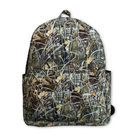 Brown camouflage Print Kids Backpack:_BA0139