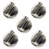 WB03X29300 for GE Gas Stove Knobs Stainless Steel Gas Range