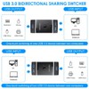 ChenYang CY KVM Bidireccional USB 3.0 Switch Selector 2 a