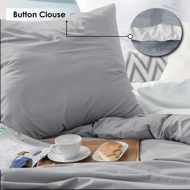 REHAN & CO Single Duvet Cover Sets – Soft Brushed