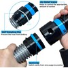 MITANSLE 7 Dust Collection Hose Adapters Kit for Home and
