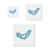 Love Bird Valentine Ornate Romance Romantic, quality mylar stencil pack