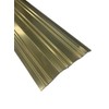 Gold Anodized Aluminum Overlap Threshold 4" Wide (4 FT)
