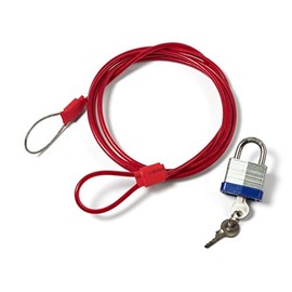Northcore Lockjaw Travel Sufboard Lock - Just loop the lanyard through a secure anchor point i - Quick and simple