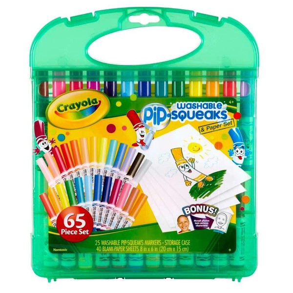 Cray 25ct Wash Pip-Squeaks Kit,Crayola, Llc,Apr-27