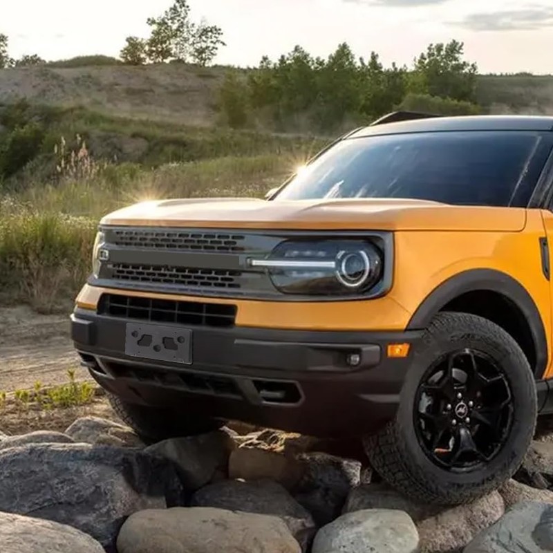 TECTICO Front License Plate Bracket Compatible with Bronco Sport 2021-2024,