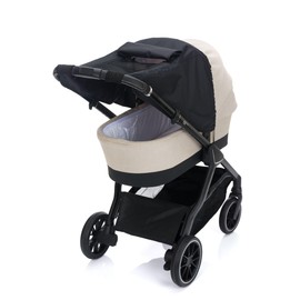 Fillikid Sun Protection Exclusive, Universal, Suitable for Buggies and Pushchairs – Awning Pushchair with UV Protection 50+ and Waterproof, Awning with Viewing Window