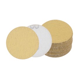 Kozelo 20pcs No Hole Sanding Discs- [ 2 Inch 80 Grit ] Round Hook and Loop Grip Sanding Pads Sheet for Wood Metal Polishing Use| Aluminum Oxide & Zirconium Oxide Sandpaper