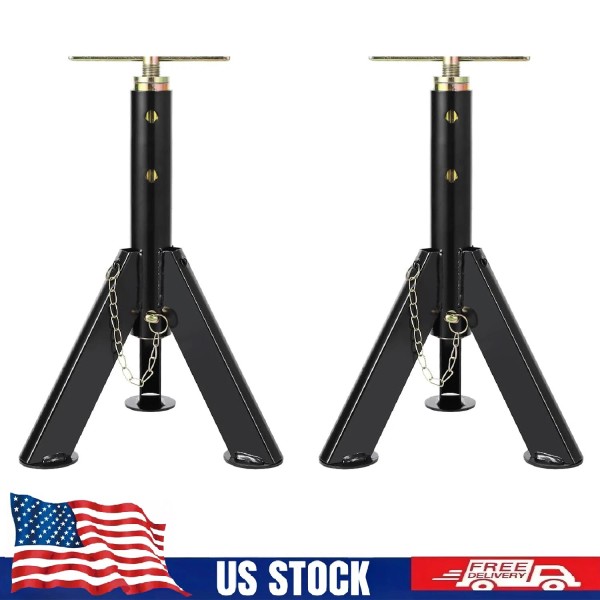 Unbranded 2pc RV Stabilizer Jack Stand 6000lbs Heavy Duty Trailer