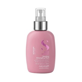 Alfaparf Milano Semi Di Lino Moisture Nutritive Leave-In Detangling Fluid for Dry Hair - Safe on Color Treated Hair - Professional Salon Quality - 4.23 fl. oz.