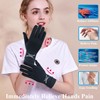 Tianhengyi 2 Pairs Copper Arthritis Gloves for Hand Pain, Full