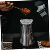 SHINEOFI 2pcs Heat Resistant Thick Glass Coffee Dripper Funnel Large