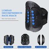 Nvorliy Soporte lumbar de espalda baja y sistema de doble