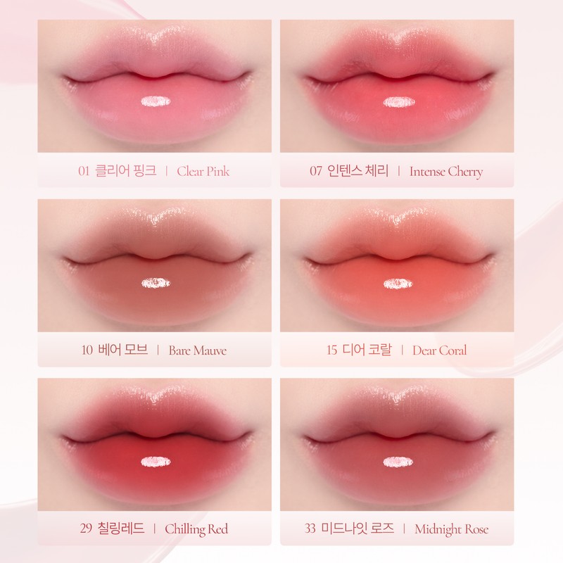 Vienna Vinne Plumping Glow Tint Lip Balm 6color/Plumper Lip Gloss/Belgian