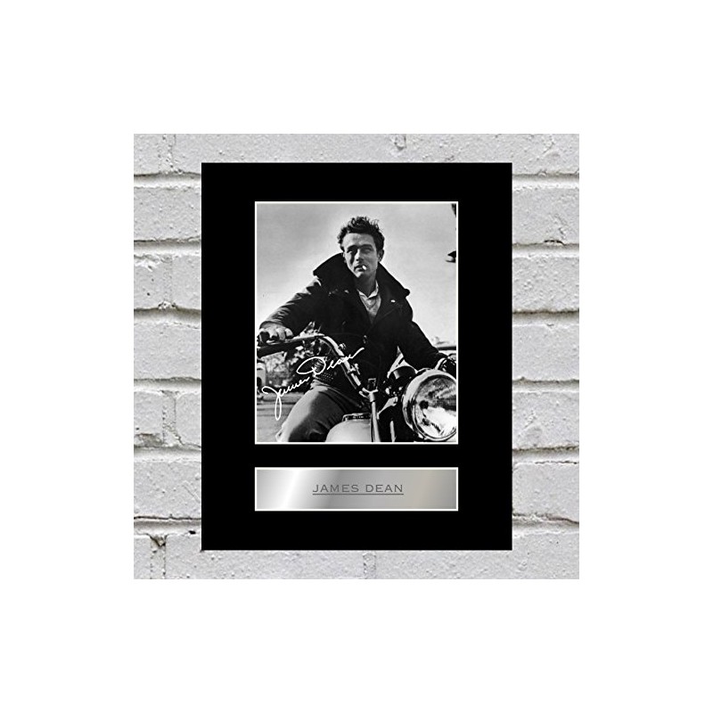 James Dean Signed Display