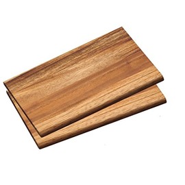 Set of 2 Neustanlo Breakfast Board FSC Certified Acacia Wood