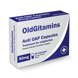 OldGitamins - Funny Rude Joke Pill Box, Gag Gift, Funny, Gifts for Men, Secret Santa Gifts for Men, Birthday Gifts for Men, Gifts for Grandad Dad Birthday, Oldgitamol, Gifts for Men