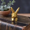 CTW Home Collection Mini Gold Bunny Figurine