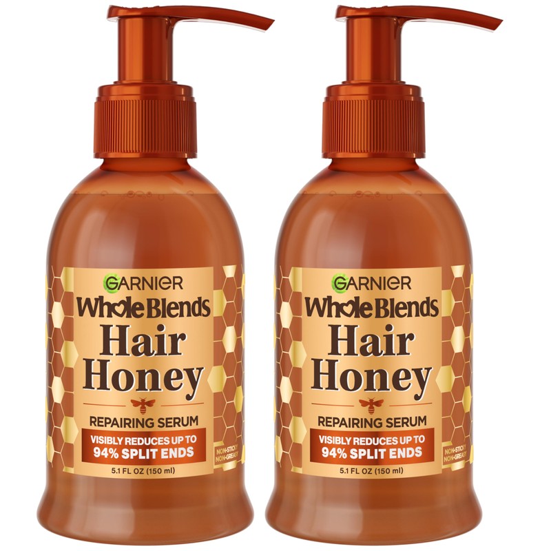 Garnier Whole Blends Honey Treasures Hair Honey Repairing Serum for