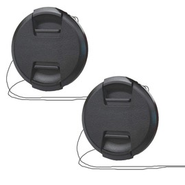 Lens Cap for Canon R6 R5 W/RF 24-105mm f/4-7.1 Lens, for Canon 90D 80D W/EF-S 18-55mm Lens, for Nikon D7500 W/Nikkor 18-140mm f/3.5-5.6G Lens, Fire Rock Snap-On 67mm Camera Lens Cap-2Packs