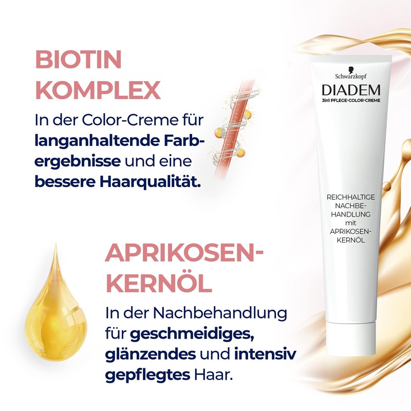 DIADEM 3-in-1 Care Colour Cream 794 Ultra Light Blonde, Pack