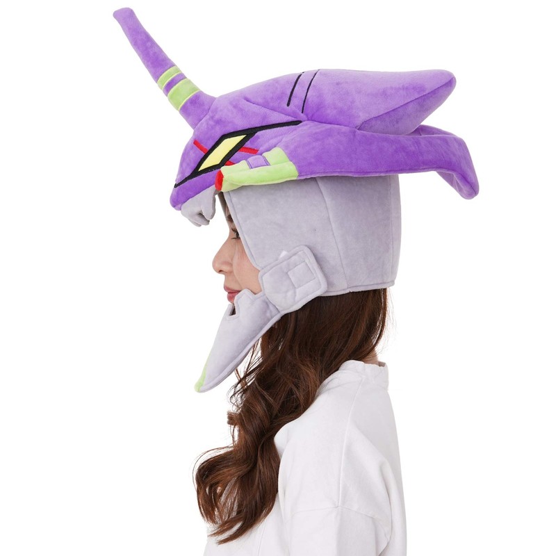 [Sazac] Kigurumi Cap Neon Genesis Evangelion Unit-01 Purple