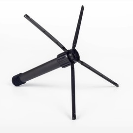 ROCHIX 1890 Portable Flute Stand Foldable Flute Stand Metal Base, 4-Leg Flute Stand for Flute Piccolo