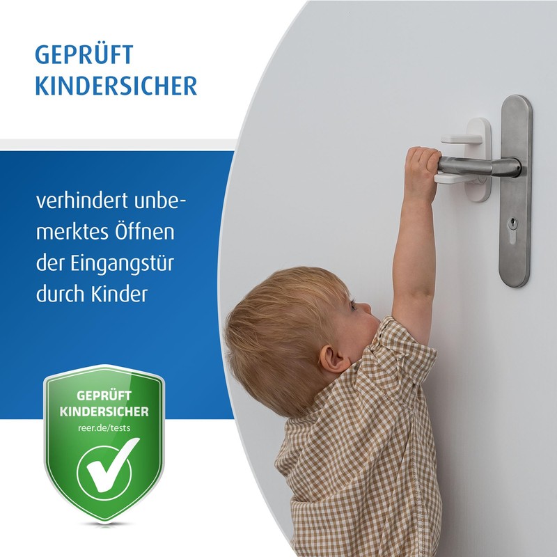 reer Door Handle Stop, Child Lock for Home and Entrance