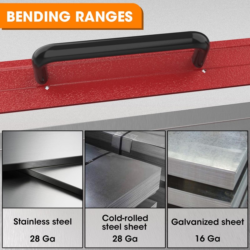SDSNTE 24 In 16 Ga Steel Sheet Metal Folding Tool