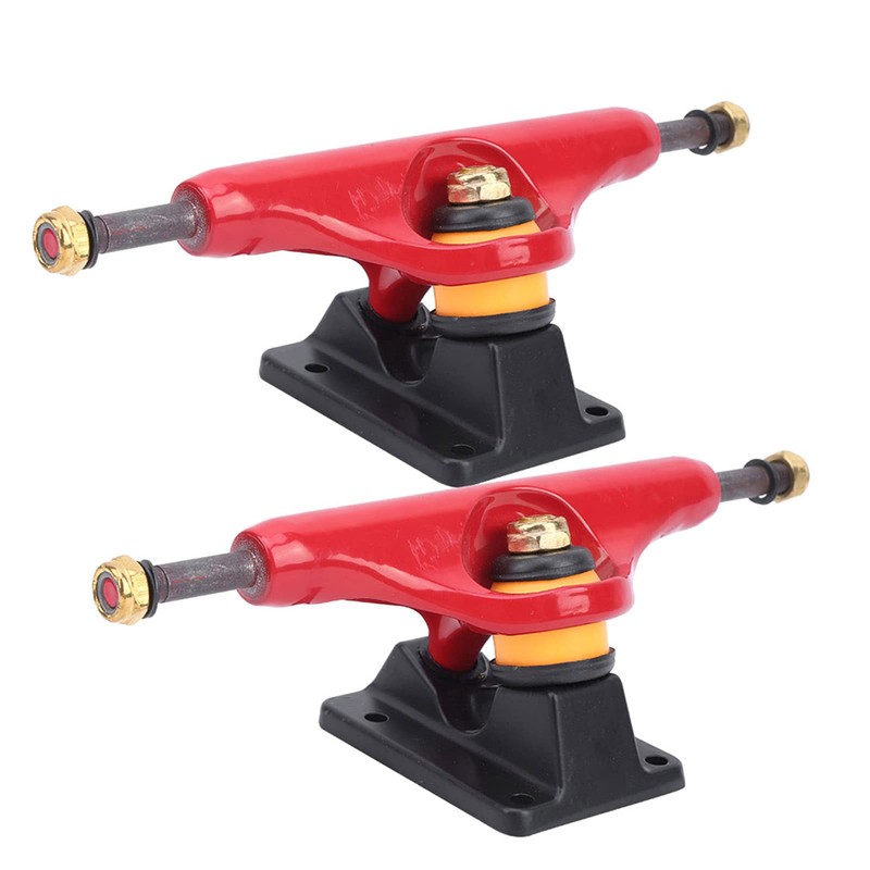 2PCS Skateboard Trucks, Aluminum Skateboard Bracket Sturdy Lightweight Tensor Trucks
