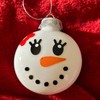 Frosty Christmas Ornaments