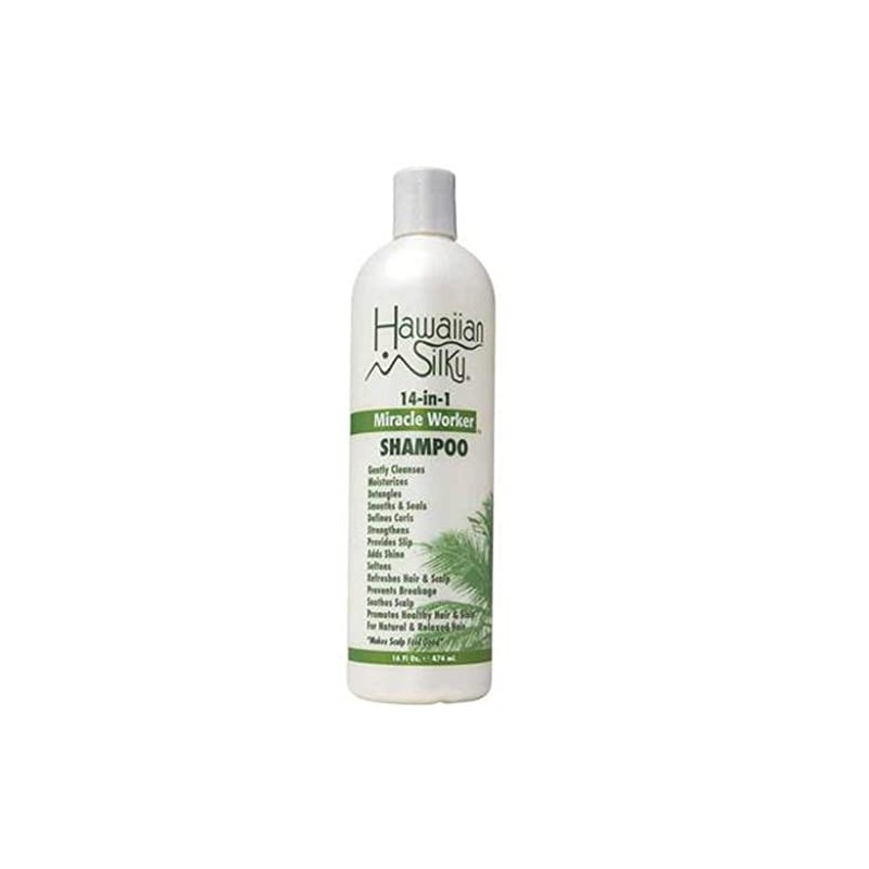 Champú Hawaiian Silky 14 en 1 Miracle Worker, 16 onzas