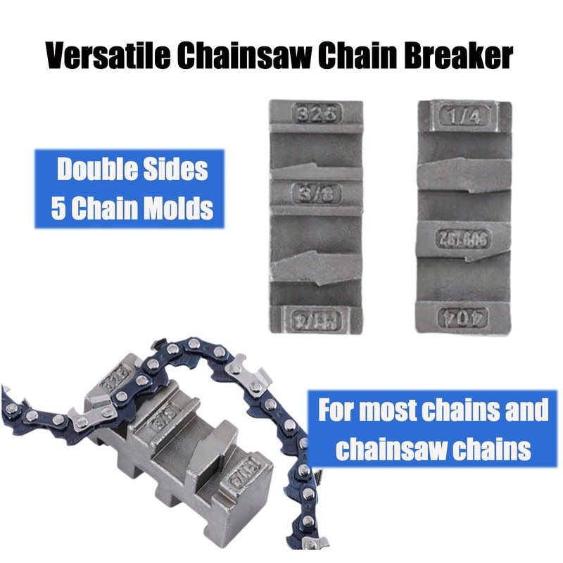 2 in 1 Chainsaw Chain Breaker and Spinner, Chain Breaker,