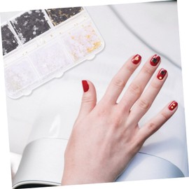 WOONEKY Nail Rhinestones Set Resin Flower Charms for Nail Art DIY Manicure Decor Party Accessory