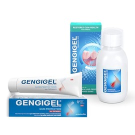Gengigel Mouthrinse 300ml & Gengigel Toothpaste 75ml Bundle