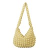 Neueins Popcorn Bag Tote Bag Waffle Textured Quilted Cute Ladies