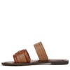 Sam Edelman Women's Gabi Flat Sandal, Cuoio/Rich Cognac, 8.5