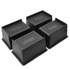 MYMULIKE Bed Risers 4 Inch Heavy Duty, Oversized Furnitures Risers